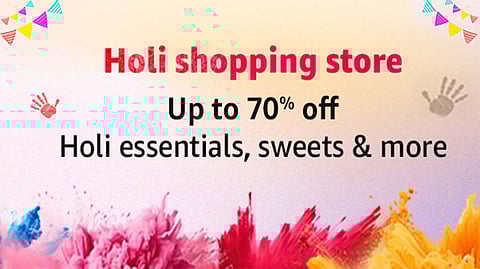 Celebrate Holi with Ease: Explore the Holi Shopping Store on Amazon