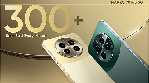 Realme NARZO 70 Pro 5G Early Bird Sale: Over 300 Units Sold Per Minute