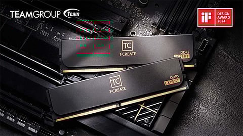 TEAMGROUP Wins 2024 German iF Design Award for T-CREATE EXPERT DDR5 Memory