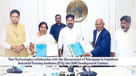 Tata Technologies Inks 5-Year Agreement with Telangana Government to Modernize 65 ITIs