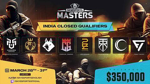 Skyesports Masters 2024: India Qualifier Starts, 8 Teams Aim for Victory