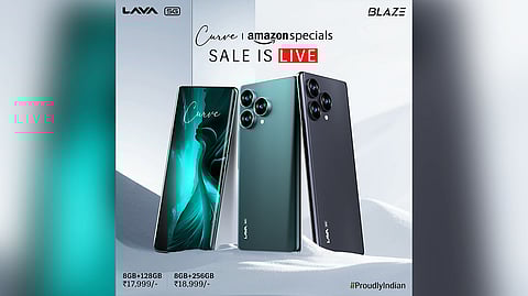 LAVA Announces Sale of Its Blaze Curve 5G on Amazon