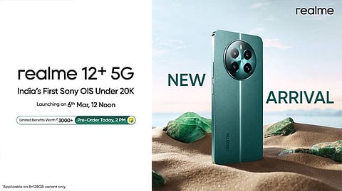 Realme 12 Series 5G: Preorders Open on 29th February, First Sale on 6th March