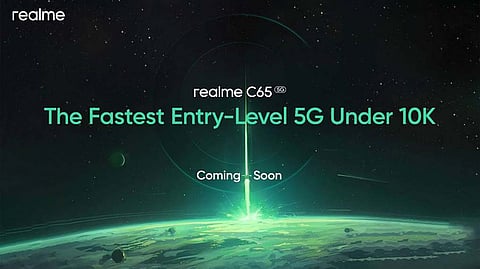 Realme All Set to Launch New Realme C65 5G Under 10K