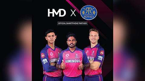 HMD Collaborates with Rajasthan Royals as Official Smartphone Partner