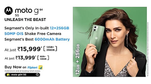 moto g64 5G Goes on Sale: Grab the Segment's Best 5G Smartphone at an Amazing Price