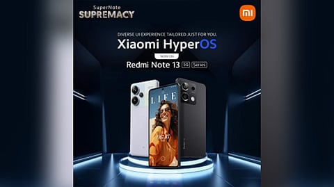Xiaomi India Unveils HyperOS for Redmi Note 13 5G Series