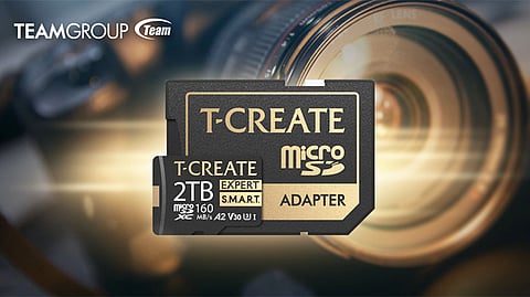TEAMGROUP Unveils T-CREATE EXPERT S.M.A.R.T. MicroSDXC Memory Card