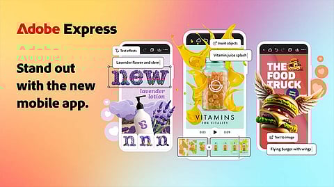 Adobe Launches Adobe Express Mobile App to Empower Content Creators Worldwide