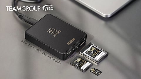 TEAMGROUP Introduces the T-CREATE EXPERT R31 3-IN-1 Card Reader