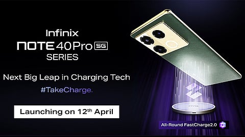 Infinix Note 40 Pro 5G Series Launching on April 12th