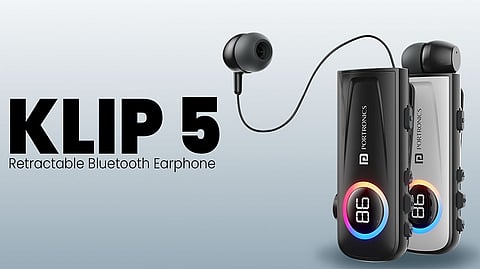 Portronics Unveils Harmonics Klip 5 BT Headset for Multitaskers and Professionals