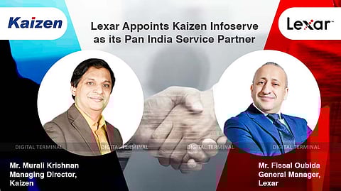 Kaizen Infoserve Named Exclusive Service Partner for Lexar in India