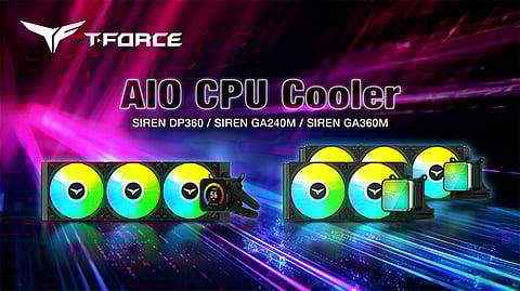 TEAMGROUP Introduces New T-Force Siren Series CPU Liquid Coolers