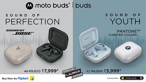 Motorola’s Moto Buds Series Now Available on Flipkart