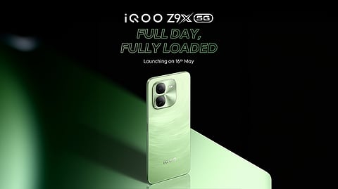 iQOO Z9x India Launch Confirmed for May 16