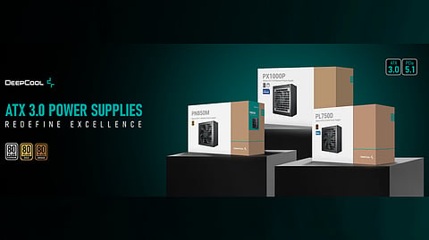DeepCool Introduces Three New Innovative ATX 3.0 and ATX 3.1 PSUs in India