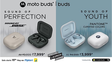 Motorola Introduces moto buds and moto buds+ for Superior Audio Experience