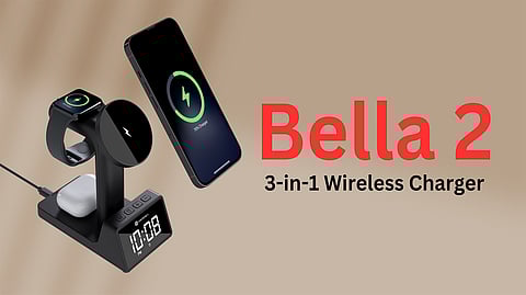 Portronics Introduces Bella 2, A 15W Wireless Charging Stand