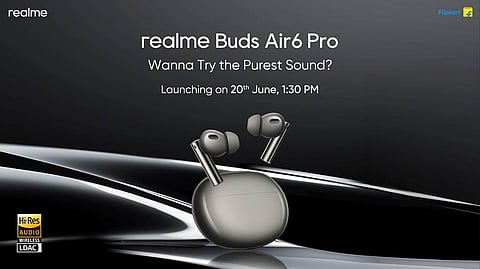 Realme to Launch Buds Air6 Pro on 20th June in India