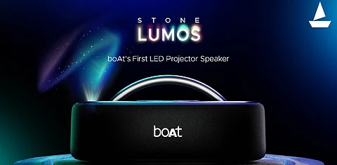 boAt Introduces its First LED Projector Speaker 'Stone Lumos'
