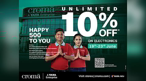 Croma Hits Landmark 500 Store Milestone