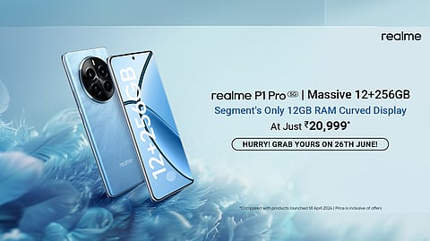 Realme Announces Sale on New 12GB+256GB Variant of Realme P1 Pro 5G