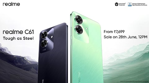 Realme Reveals Launch Date of its Latest C61 Smartphone