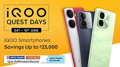 Grab iQOO 12, iQOO Z9x, and More at Unbeatable Prices During iQOO Quest Days