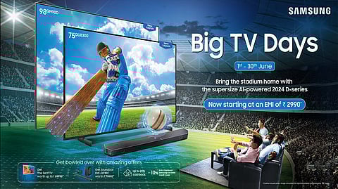 Samsung Unveils 'Big TV Days' Offers on Neo QLED, OLED, and Crystal 4K UHD TVs