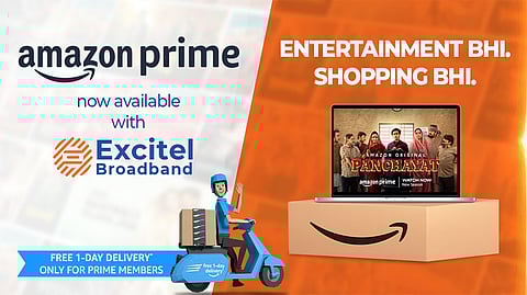 Excitel and Amazon Prime Partner to Offer Expanded Cable Cutter Benefits at INR 719