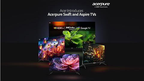 Acerpure Launches Aspire & Swift TV Series with Bezel-less Design