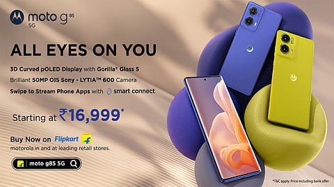 moto g85 5G with 50MP OIS Camera Goes on Sale on Flipkart