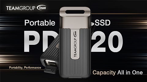 TEAMGROUP Launches PD20 Mini External SSD