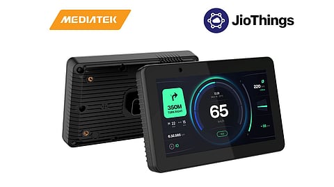 Jio Things and MediaTek Unveil Smart Digital Cluster and Module for Two Wheelers