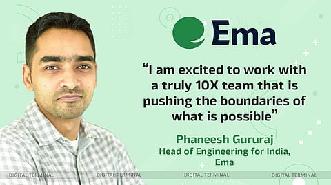 GenAI Startup Ema Ropes in Phaneesh Gururaj as Head of Engineering for India