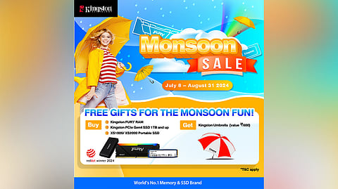 Kingston Launches Monsoon Sale with Exciting Deals on Memory and Storage Solutions