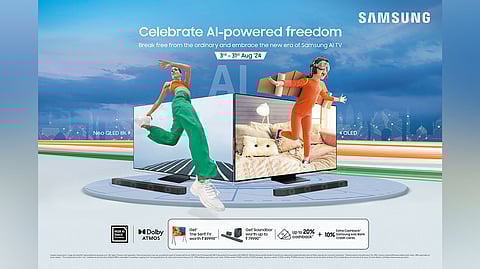Samsung Launches ‘AI-Powered Freedom’ Sale with Special Discounts on AI TVs
