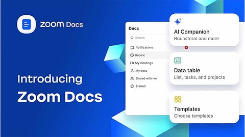 Zoom Unveils Zoom Docs: AI-Powered Collaboration Tool for Enhanced Productivity