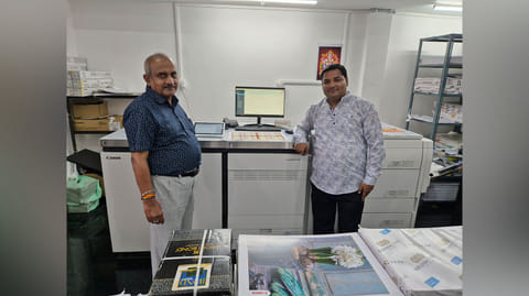 Canon India Installs Flagship imagePRESS V1000 at Classic Printer in Prayagraj