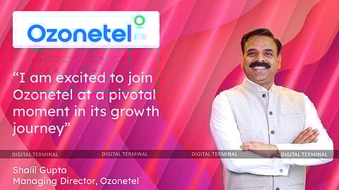Ozonetel Named Shalil Gupta as its Managing Director