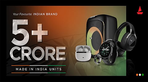 boAt Hits 5 Crore Milestone in ‘Made-in-India’ Products, Boosting Domestic Manufacturing & R&D
