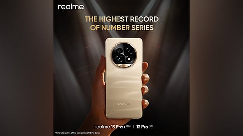 Realme Sold 112K Units of 13 Pro Series 5G, Setting New Sales Record