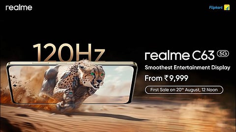 Realme C63 5G Goes on Sale on Flipkart, Starting at Rs. 9,999