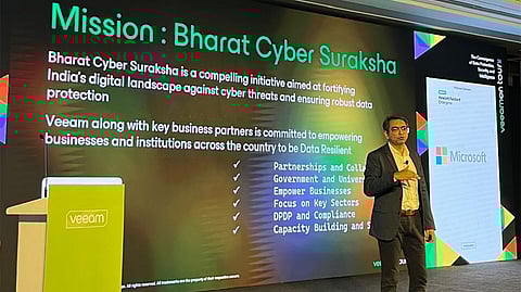 Sandeep Bhambure at VeeamON Tour India Bangalore