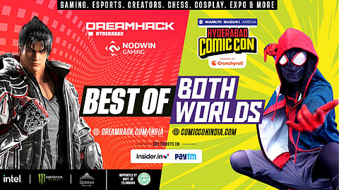NODWIN Gaming Unites DreamHack India and Hyderabad Comic Con This November