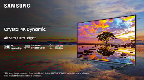 Samsung Unveils 2024 Crystal 4K Dynamic TV in India