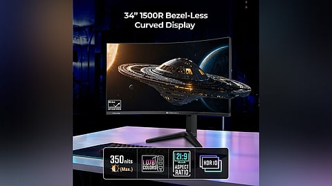 Zebronics Launches New Curved Monitors for a Fully Immersive Experience