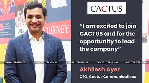 Cactus Communications Named Akhilesh Ayer as New CEO