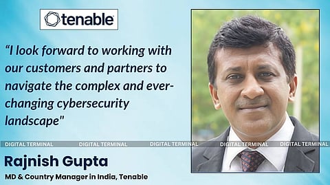 Tenable Named Rajnish Gupta as MD & Country Manager in India